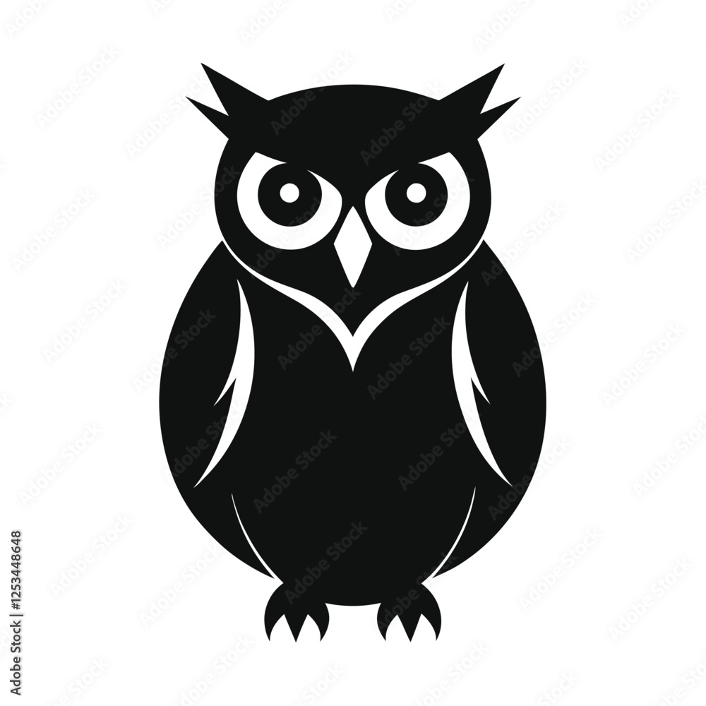 owl on a branch owl on a branch