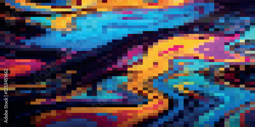 Full frame shot of multi colored abstract background