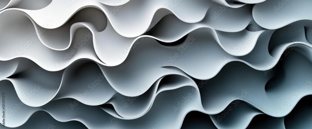 Abstract Wave Pattern Design Abstract Wave Pattern Design