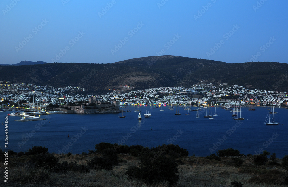 A view from Bodrum, Turkey's most important holiday city A view from Bodrum, Turkey's most important holiday city