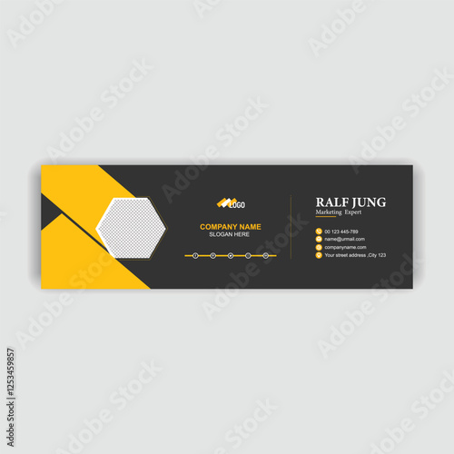 Modern Email signature  Design Template