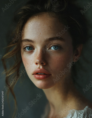 portrait of a beautiful girl