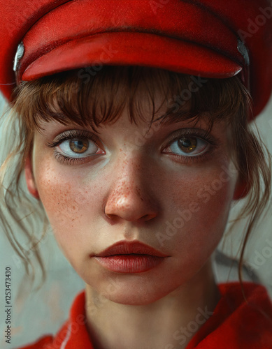portrait of a beautiful girl