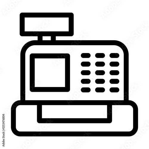 Cashier Machine Icon