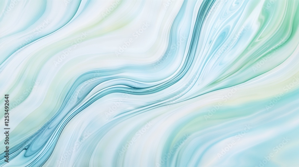 Flowing abstract waves in soft pastel colors with smooth and serene style
Flowing abstract waves in soft pastel colors with smooth and serene style