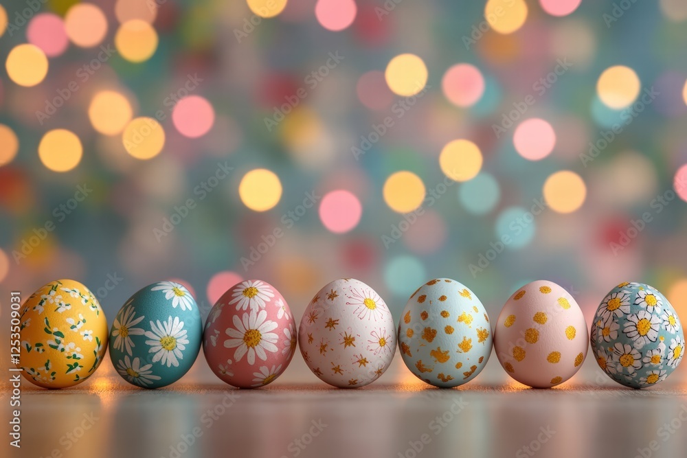 joyful Easter backdrop filled with a kaleidoscope of colors. joyful Easter backdrop filled with a kaleidoscope of colors.