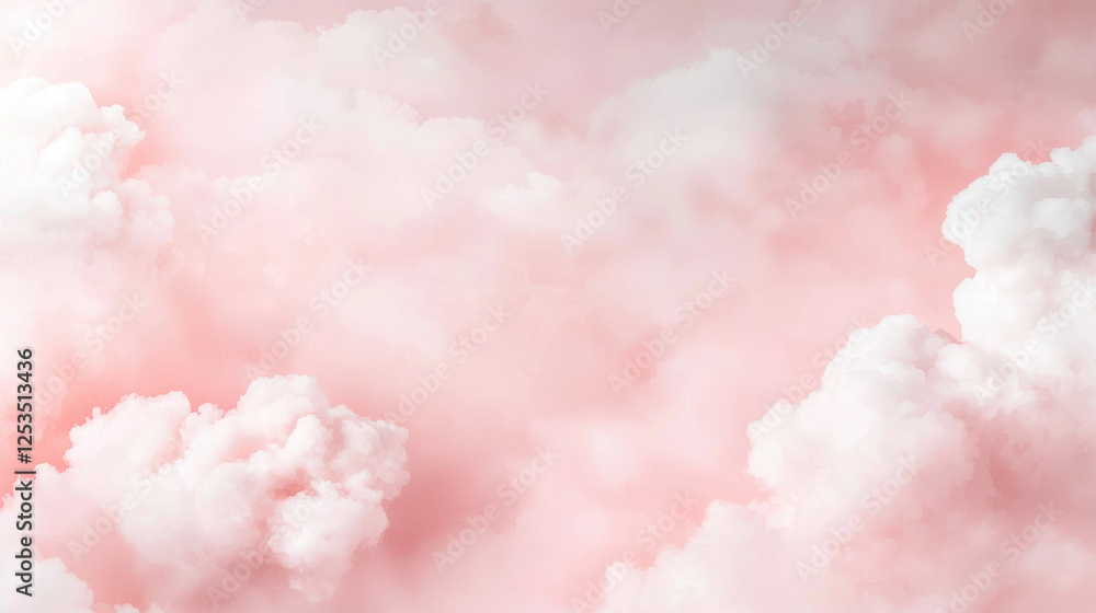 Soft pink clouds create dreamy and serene background, perfect for creative designs or calming visuals. fluffy texture and pastel tones evoke sense of tranquility and imagination Soft pink clouds create dreamy and serene background, perfect for creative designs or calming visuals. fluffy texture and pastel tones evoke sense of tranquility and imagination