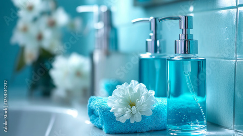 Types of Liquid Soap: Antibacterial Liquid Soap: These are formulated with ingredients like triclosan or benzalkonium chloride to kill bacteria and prevent infections.  photo