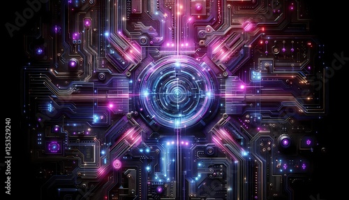 abstract tech background