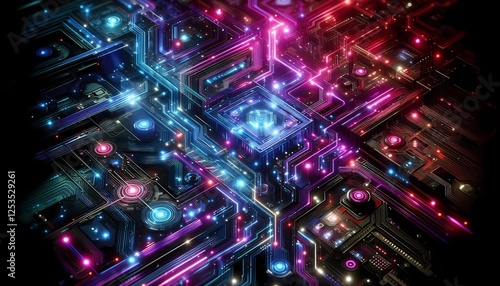 abstract tech background