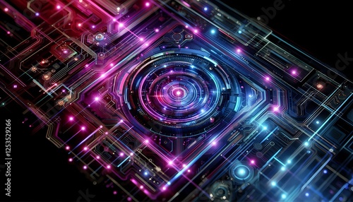 abstract tech background