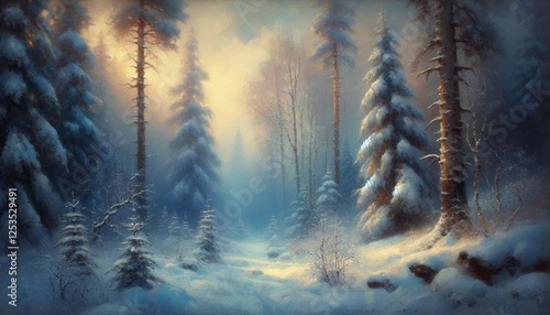 forest in winter