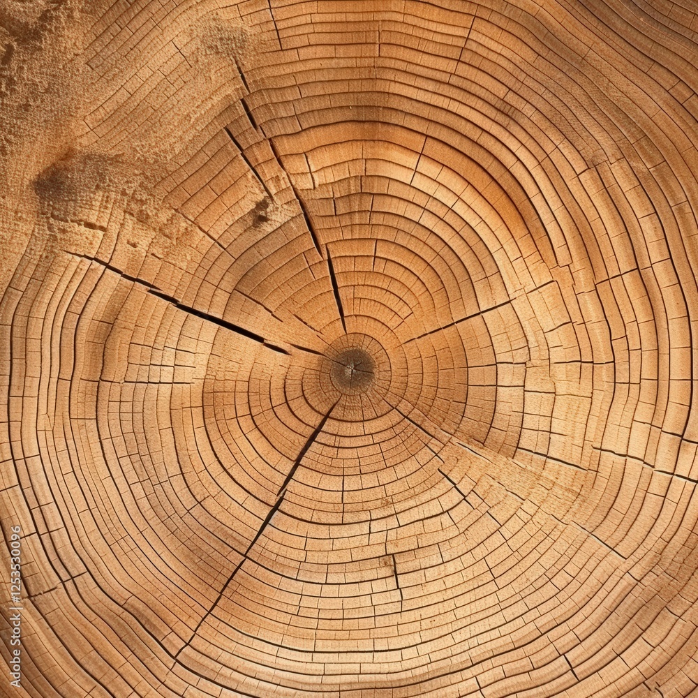 Detailed Close-up of Natural Wooden Tree Ring Texture Capturing the Beauty and Complexity of Nature's Patterns in a Timber Surface Detailed Close-up of Natural Wooden Tree Ring Texture Capturing the Beauty and Complexity of Nature's Patterns in a Timber Surface