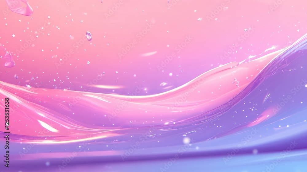 Abstract Fluid Background with Pastel Pink and Purple Waves Creating a Dreamy Atmosphere Abstract Fluid Background with Pastel Pink and Purple Waves Creating a Dreamy Atmosphere