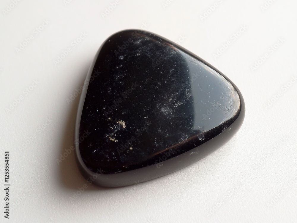 Examining a black stone natural setting close-up image minimalist environment unique texture analysis Examining a black stone natural setting close-up image minimalist environment unique texture analysis