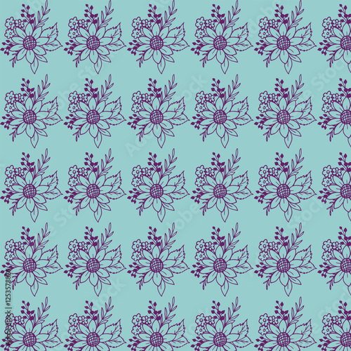 seamless floral background