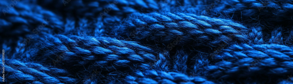 Obraz premium Tightly woven fabric texture with contrasting threads offers vibrant visual appeal for design