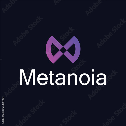m letter logo design
