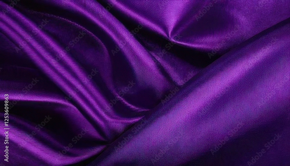 Fototapeta premium Purple satin background. tissue, textile, cloth, fabric, material, texture