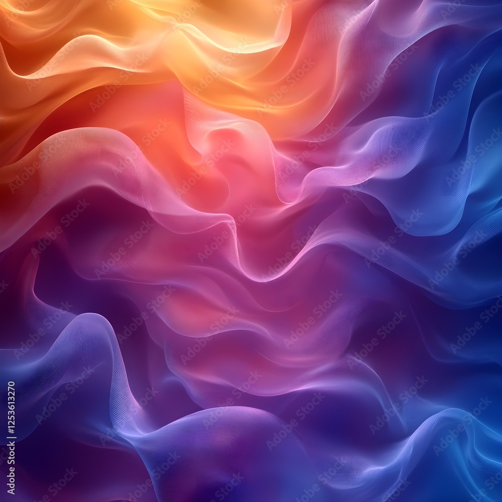 Fototapeta premium A background of delicate, blurred pastel tones forming an abstract pattern.