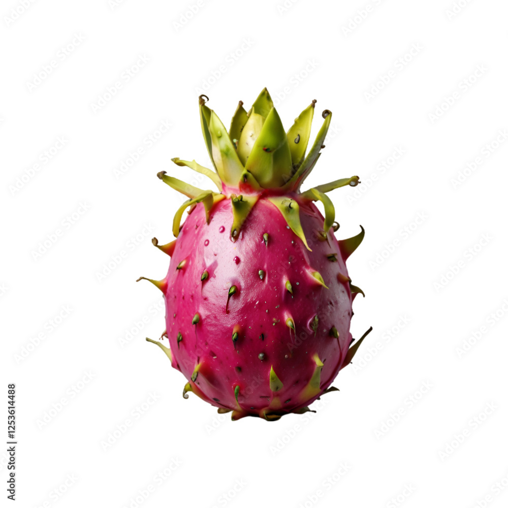 Dragon fruit isolated on a transparent background Dragon fruit isolated on a transparent background