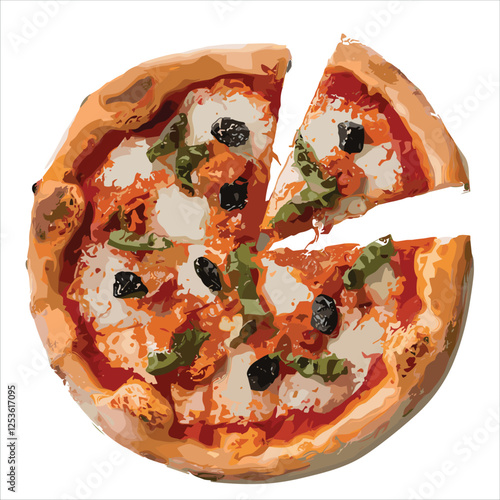Pizza vector