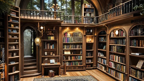 Wallpaper Mural mini library Torontodigital.ca