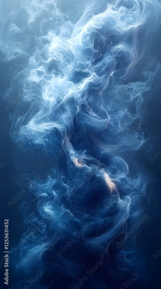 A blurred, flowing background where dark blue dissolves into light gray. A blurred, flowing background where dark blue dissolves into light gray.