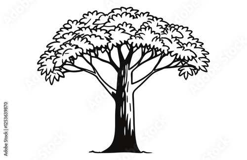  tree vector illustration