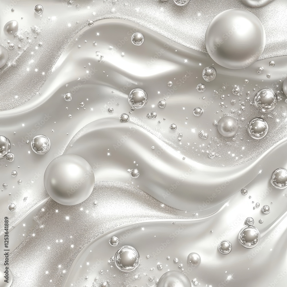 Luxurious, noble silver-white background with sparkling balls. Elegant pastel tones for printing, Christmas cards, wallpaper, banners. Luxurious, noble silver-white background with sparkling balls. Elegant pastel tones for printing, Christmas cards, wallpaper, banners.