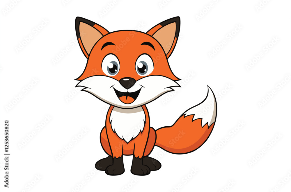 Obraz premium fox vector, icon vector illustration, fox silhouette of a fox isolated on a white background, eps, png, svg, vector,