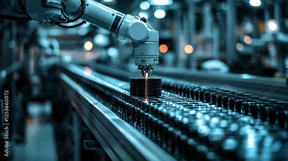 Fototapeta premium advanced robotics in automated manufacturing process