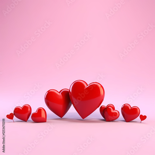 valentine hearts background