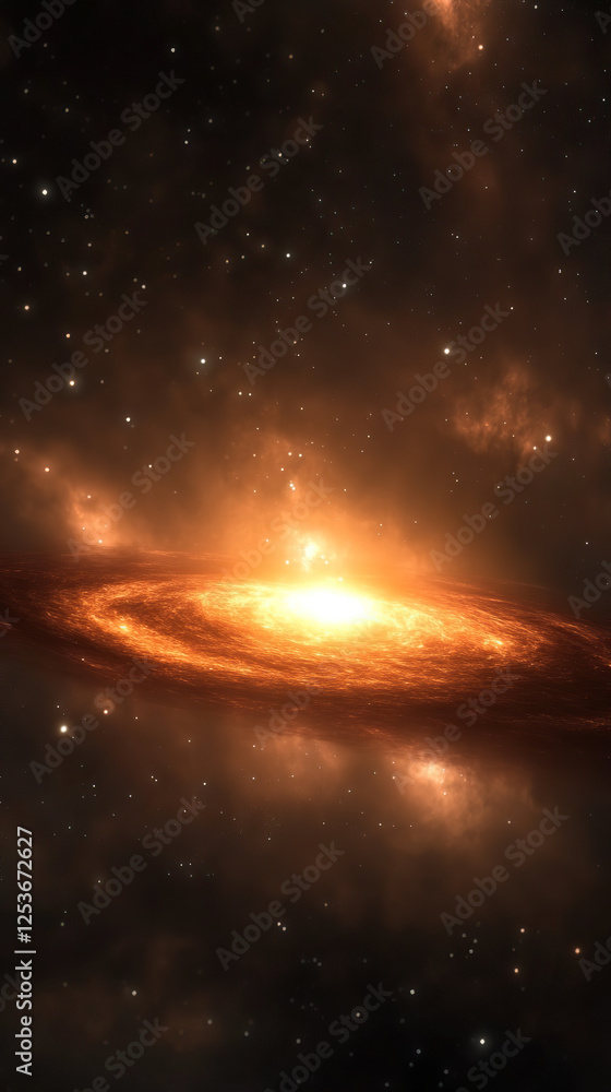 Naklejka premium Galactic Core