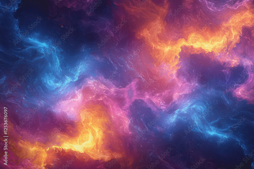 Colorful abstract background with swirling smoke in vibrant hues and dynamic patterns Colorful abstract background with swirling smoke in vibrant hues and dynamic patterns