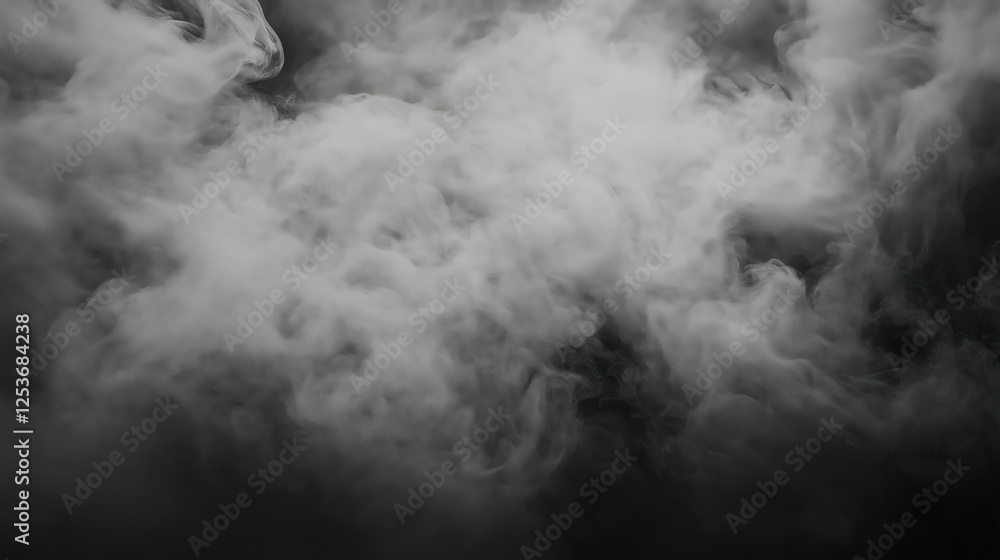 Monochrome Smoky Clouds Texture Monochrome Smoky Clouds Texture