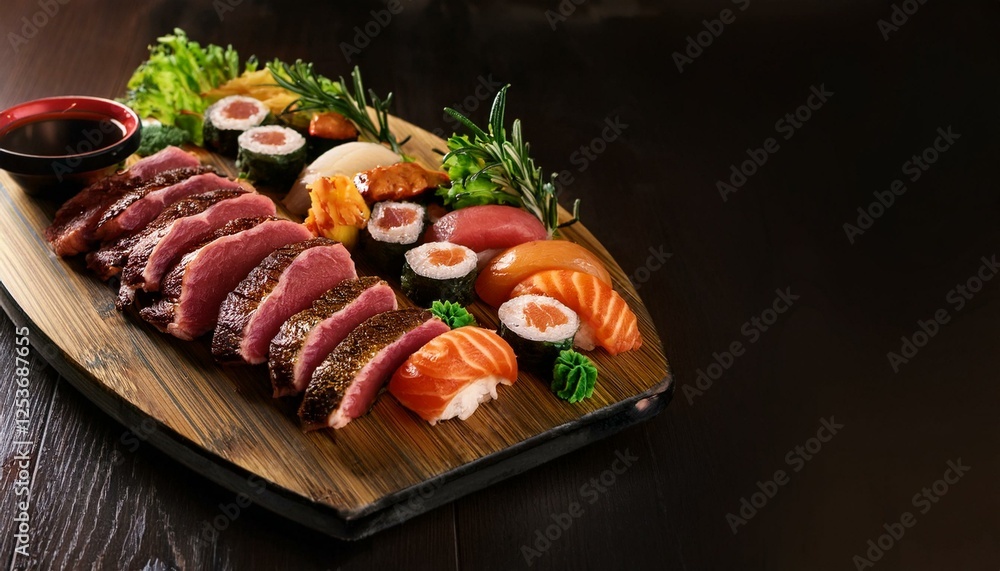 Sashimi & Sushi Platter Sashimi & Sushi Platter