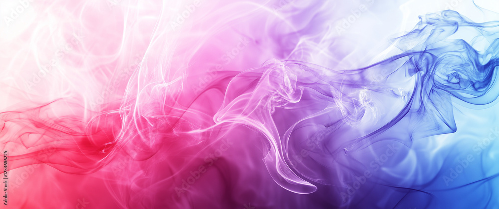 Vibrant Gradient Smoke Abstract With Pink Purple And Blue Tones Vibrant Gradient Smoke Abstract With Pink Purple And Blue Tones