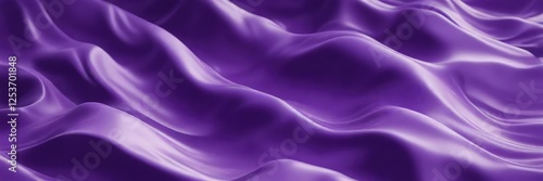 Wallpaper Mural Vibrant purple ceramic waves on an abstract surface, vibrant, ceramic Torontodigital.ca