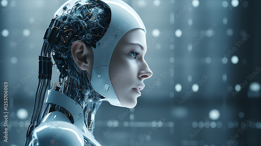 A robota??s neural network processing data to make decisions. A robota??s neural network processing data to make decisions.