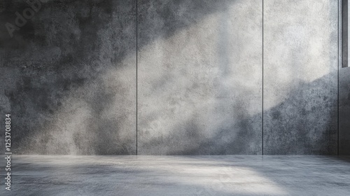 a zoom background of a grey wall in an office