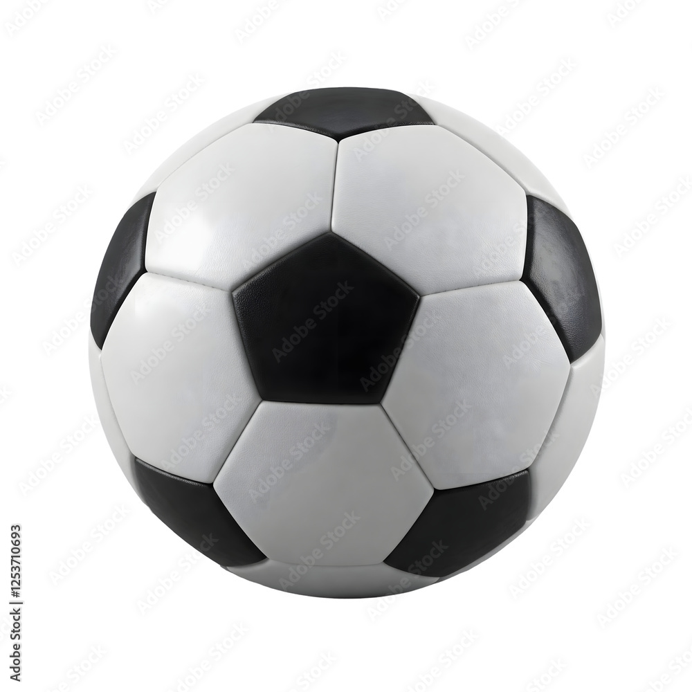 Obraz premium soccer ball isolated on transparent background 