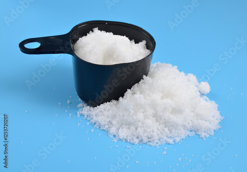 Photos Sodium nitrate is the chemical compound with the formula NaNO3.