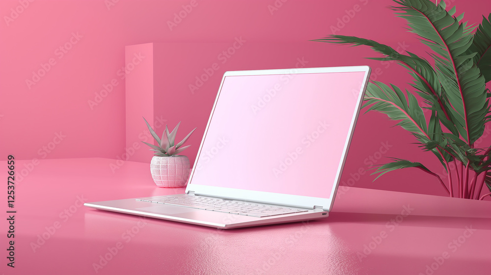 Notebook mockup computer laptop portability Notebook mockup computer laptop portability