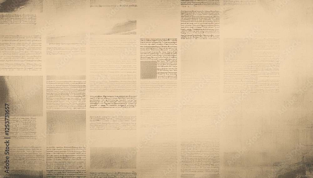 Obraz premium newspaper with old grunge vintage paper texture background graphic resource