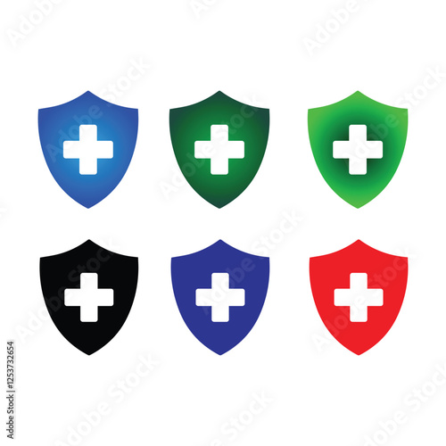 healthcare medicine protected guard shield concept
