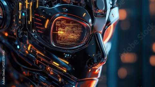 Wallpaper Mural AI technology, smart chat bot. Machine learning. Chatbot artificial intelligence, chatbot self-learning, artificial intelligence regulations metaphors. Vector isolated concept metaphor illustrations. Torontodigital.ca