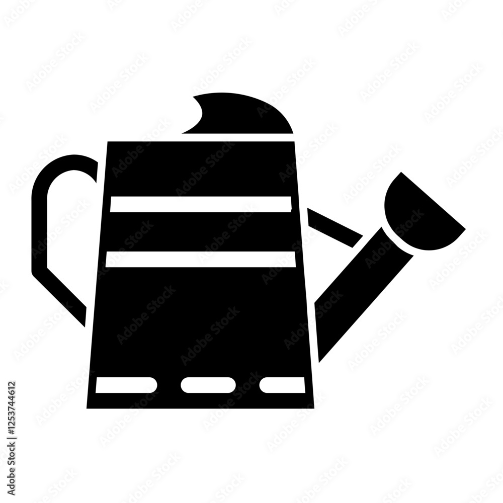 Obraz premium Sprinkler glyph icon