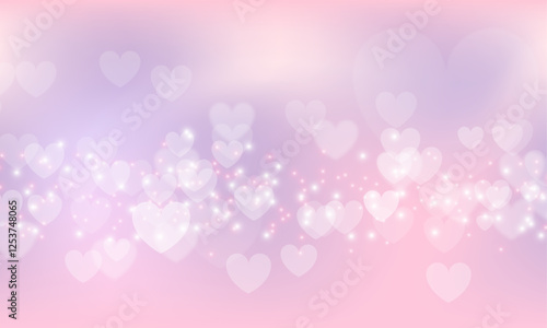Bokeh Heart background