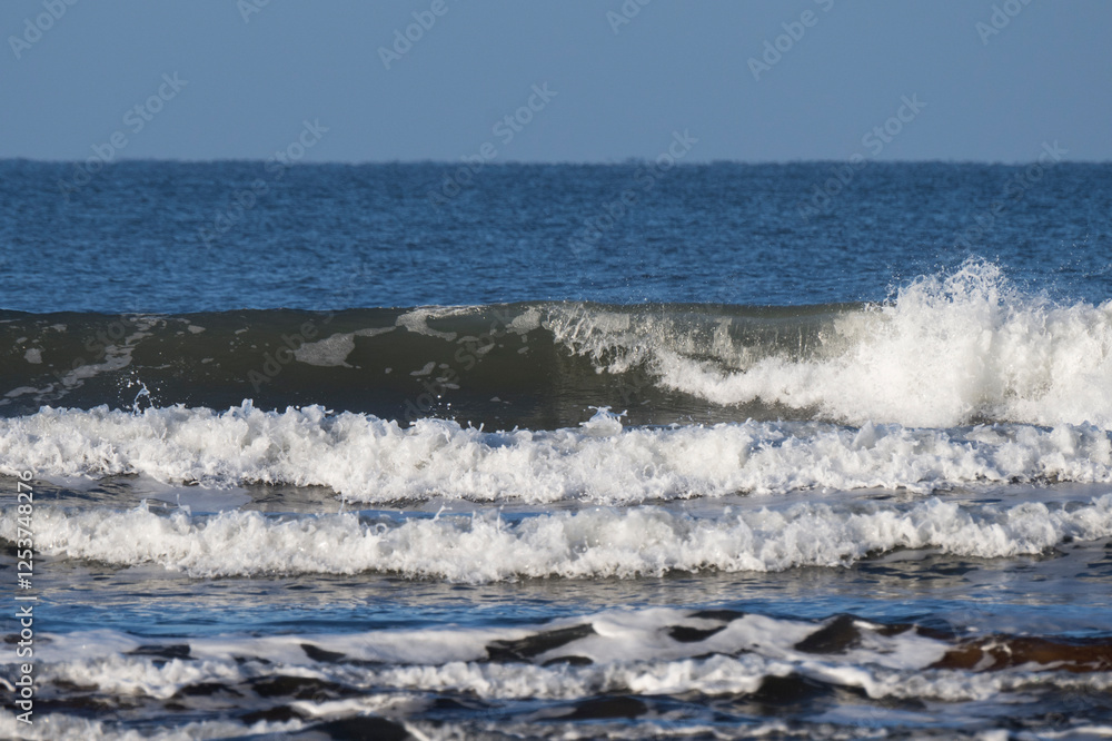 Fototapeta premium Atlantic coast breaking waves